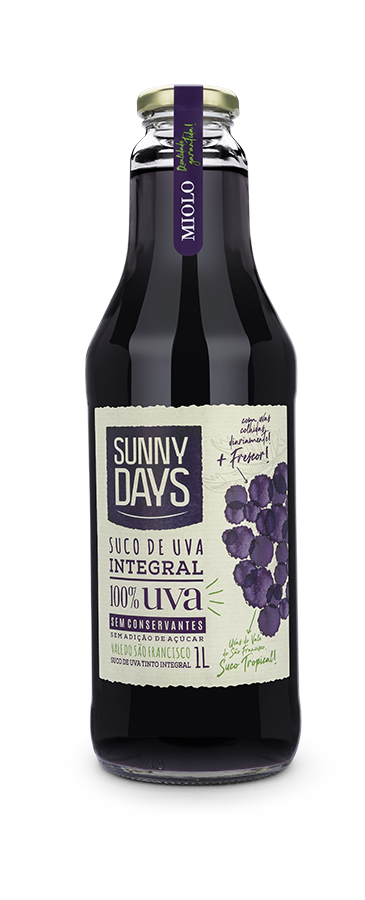 Sunny Days Integral Red Grape Juice